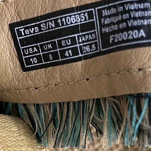 Teva Flatform Ceres Sandals Sz. 10​​​​​​​​​​​​ - Picture 7 of 7